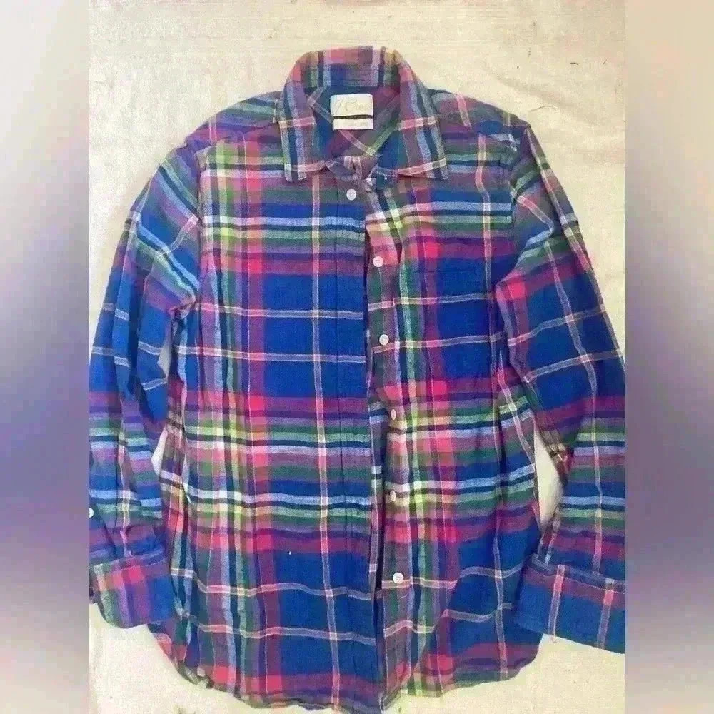 Women’s size 2 J Crew classic fit flannel
